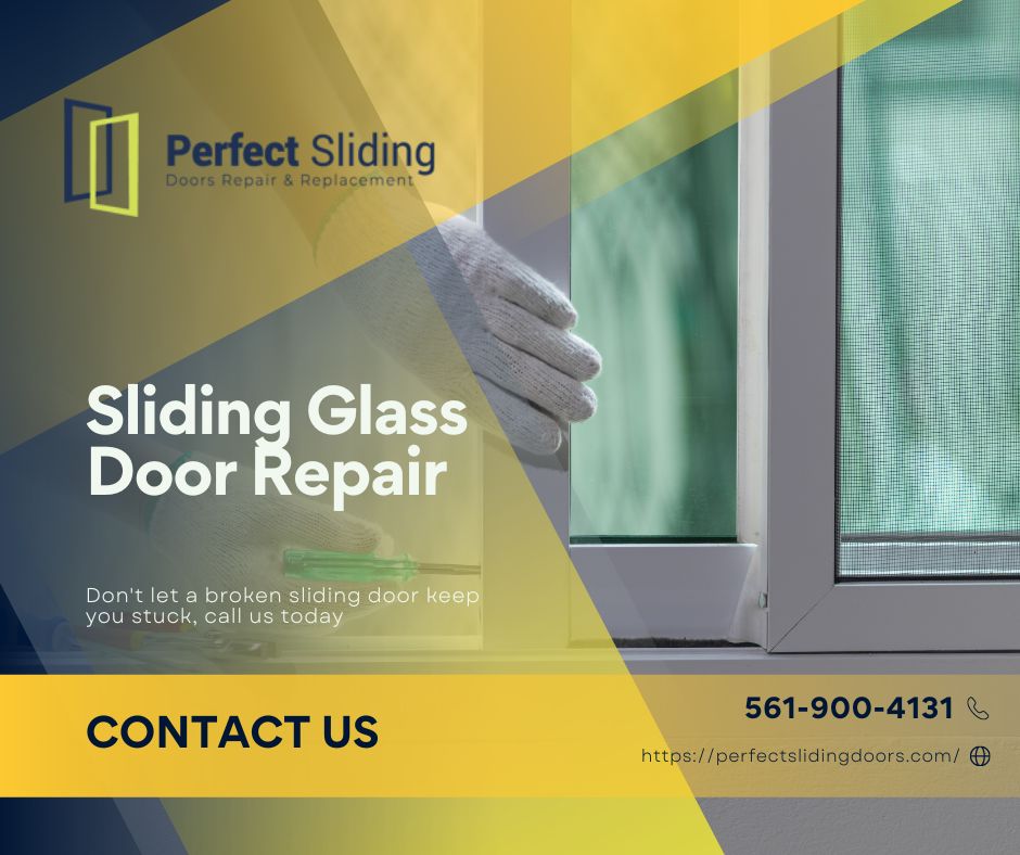 Sliding Glass Door Repair Made Easy By Perfect Sliding Door   Sliding Door Glass Repair 1 