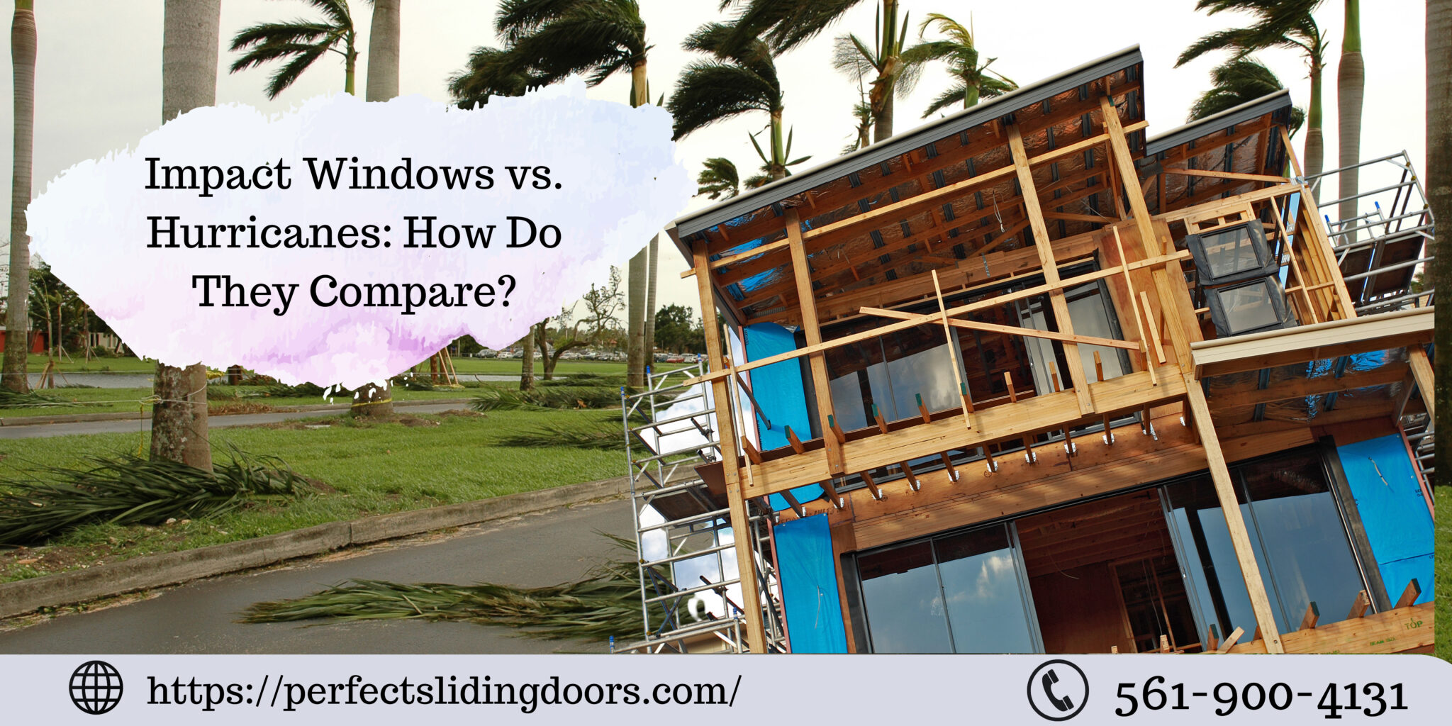Impact Windows vs. Hurricanes Perfect Sliding Door