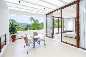 sliding glass door