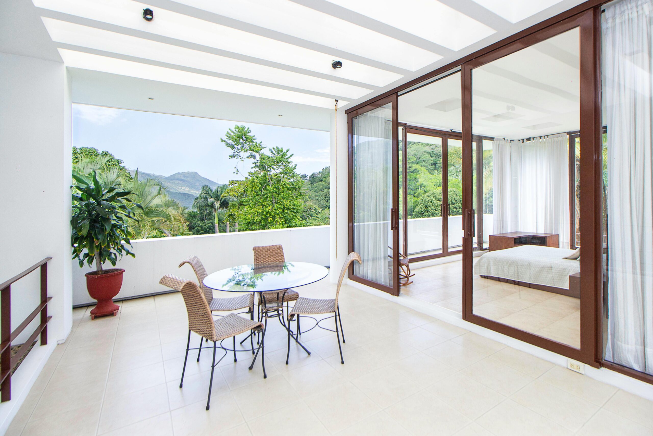 sliding glass door