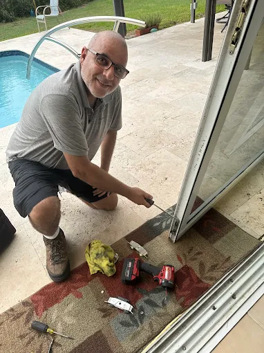 Sliding door repair in Boca Raton