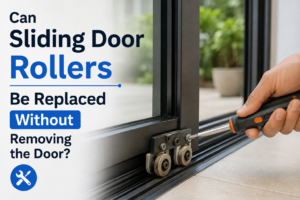 Can Sliding Door Rollers Be Replaced Without Removing the Door
